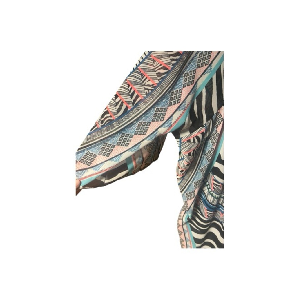 Express Sheer Patterned Kimono - Picture 4 of 6